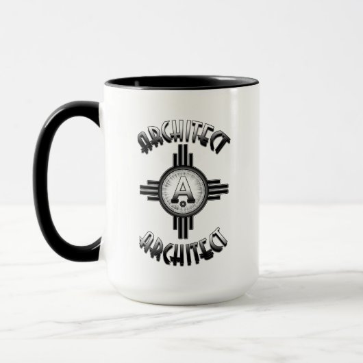 Architect Retro - Architekturmesse Tasse (Links)