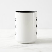 Architect Retro - Architekturmesse Tasse (Zentrum)