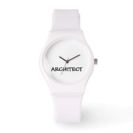 ARCHITECT Sporty White Silicone Watch Armbanduhr