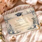 Architect Student Graduation Design RSVP Karte