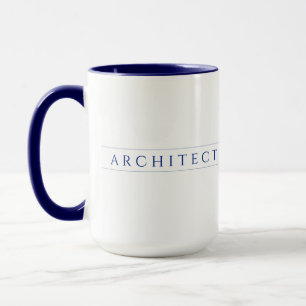 ARCHITECT Tall Navy Combo Tasse