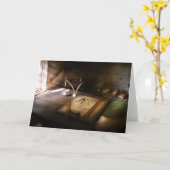 Architect - The drafting table Karte (Gelbe Blume)