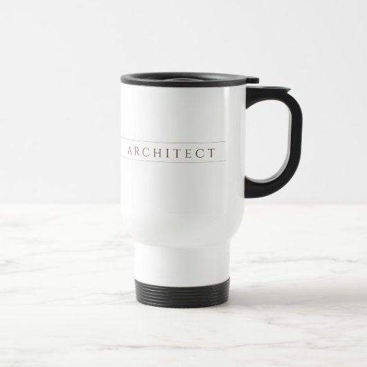 ARCHITECT Travel Mug / Sepia Reisebecher (Rechts)