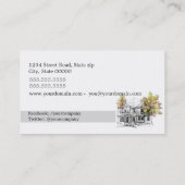 Architect Visitenkarte (Rückseite)