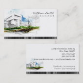 Architect Visitenkarte (Vorne/Hinten)