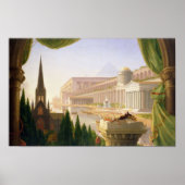 Architect's Dream Thomas Cole Poster (Vorne)