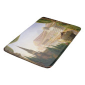 Architect's Dream (von Thomas Cole) Badematte (Schrägansicht)