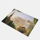 Architect's Dream (von Thomas Cole) Fußmatte (Schrägansicht)