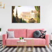 Architect's Dream (von Thomas Cole) Leinwanddruck (Insitu (Wohnzimmer))