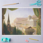 Architect's Dream (von Thomas Cole) Seidenpapier (Basteln)