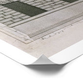 Architectural design demonstrating Palladian propo Poster (Ecke)