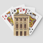 Architectural Facade by Jean Deneuffgerste Spielkarten (Rückseite)