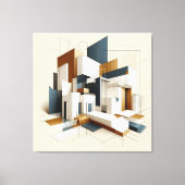 Architectural Form Study Leinwanddruck (Vorderseite)