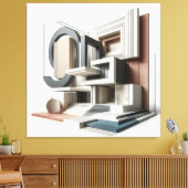 Architectural Formscape Leinwanddruck (Insitu (Wohnzimmer))