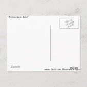 "Architectural Relief" Postkarte (Rückseite)