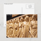 "Architectural Relief" Postkarte (Vorne/Hinten)