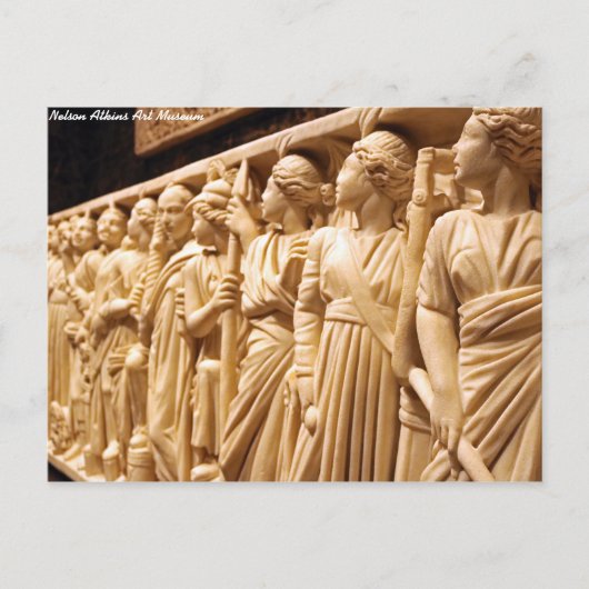 "Architectural Relief" Postkarte (Vorderseite)