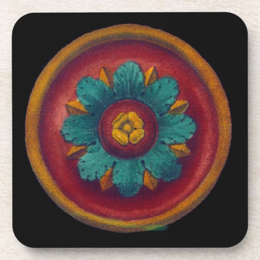 Architectural Rosette Nr. 5 - Untersetzer (Vorderseite)