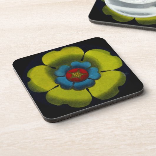 Architectural Rosette Nr. 6 - Untersetzer (Linke Seite)