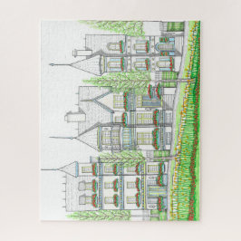 Architectural Viktorianisch Zuhause Jigsaw Puzzle