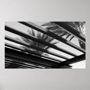 architecture black&white poster