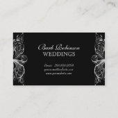 Architecture Business Card Hochzeitsplaner Visitenkarte (Rückseite)