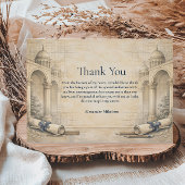 Architecture Drafting Tools Graduation Dankeskarte