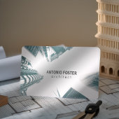 Architecture Interior Designer Gebäude Sky Skyline Visitenkarte