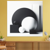 Architecture of Balanced Forms Leinwanddruck (Insitu (Wohnzimmer))