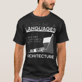 Architecture Shirt Funny Architect Gift T-Shirt (Vorderseite)