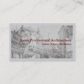 Architecture Zuhause Builder Business Card Visitenkarte (Vorderseite)