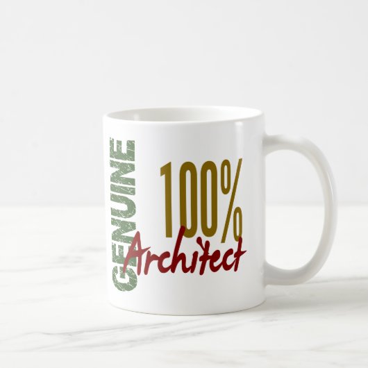 Architekt 100% echt kaffeetasse (Rechts)