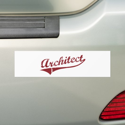 Architekt Autoaufkleber (Auf Auto)