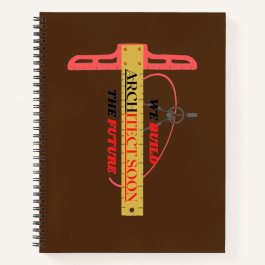 Architekt bald Notebook Notizblock (Vorderseite)