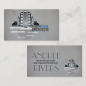 Architekt, Bauherr, Generalunternehmer Visitenkarte (Vorne/Hinten)