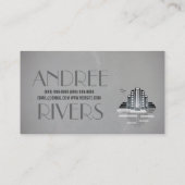 Architekt, Bauherr, Generalunternehmer Visitenkarte (Rückseite)