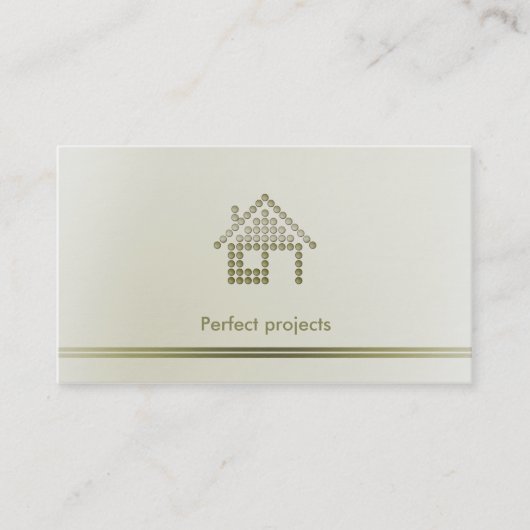 Architekt | beruflich visitenkarte (Vorderseite)