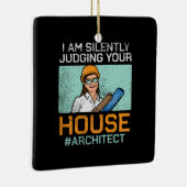 Architekt - Beurteilung Ihres Hauses Keramikornament (Rechts)