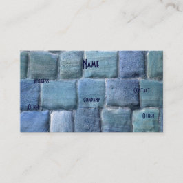 Architekt Blue Sandstone I Visitenkarte