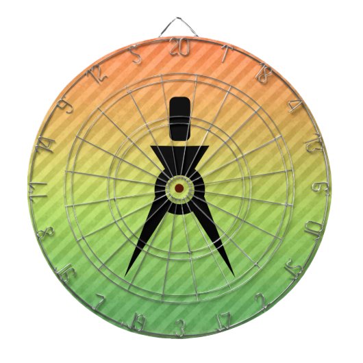 Architekt Dartscheibe (vorne)