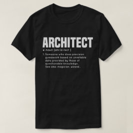 ARCHITEKT Definitions-cooles Geschenk T-Shirt