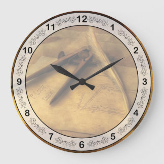 Architekt - Der Drafter Große Wanduhr