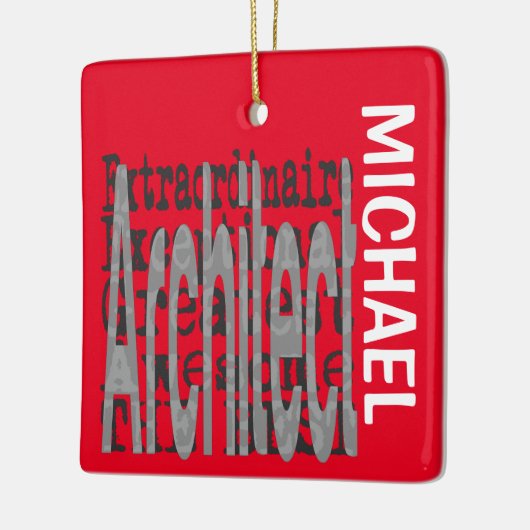 Architekt Extraordinaire CUSTOM Keramikornament (Links)