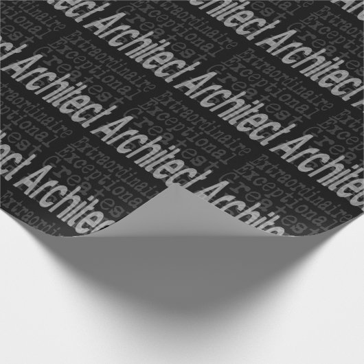 Architekt Extraordinaire Geschenkpapier (Ecke)