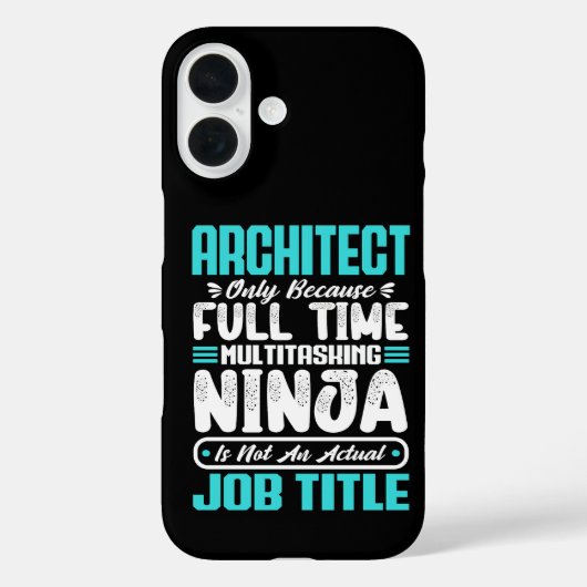Architekt Funny Job Beruf Karriere Architektur Case-Mate iPhone Hülle (Rückseite)