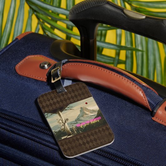 Architekt für die surreale Sammlung Ihres Schicksa Gepäckanhänger (Vorderseite Insitu 1)