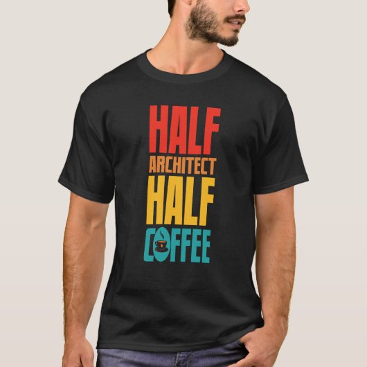 Architekt für Kaffee T-Shirt (Vorderseite)