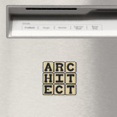 Architekt, Gebäude Designer Magnet (In Situ (Geschirrspüler))
