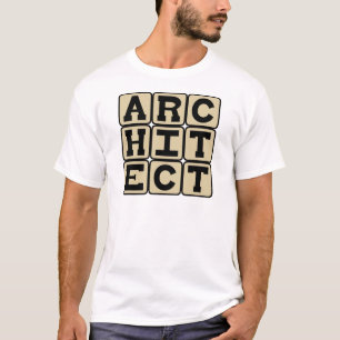 Architekt, Gebäudeplaner T-Shirt