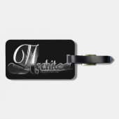 Architekt Gepäckanhänger (Rückseite horizontal)